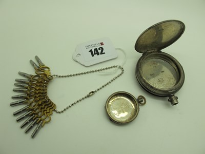 Lot 142 - A Hallmarked Silver Hunter Pocketwatch Case,...