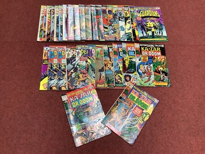 Lot 863 - Thirty Three Marvel Astonishing Tales Comics....