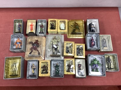 Lot 757 - Twenty Two White Metal, Plastic Model Super...