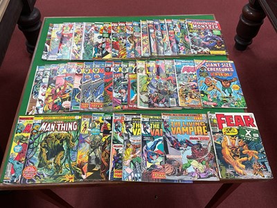 Lot 924 - Approximately Forty Five Marvel Horror Themed...