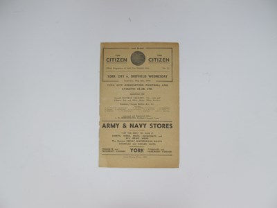 Lot 784 - 1943-4 York City v Sheffield Wednesday,...