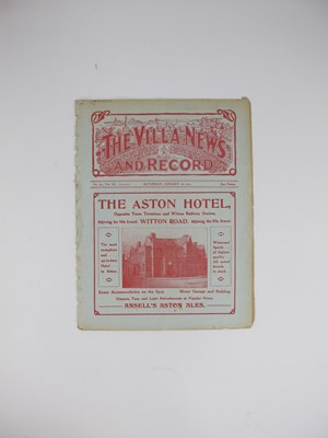 Lot 781 - 1914-15 Aston Villa v Sheffield Wednesday...