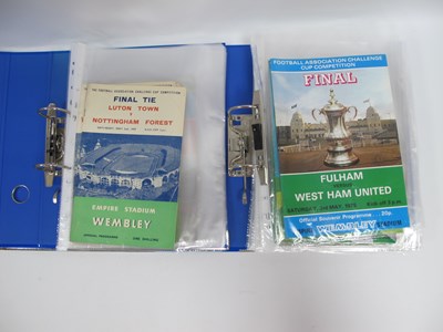 Lot 875 - F.A. Cup Final Programmes 1959, through to...