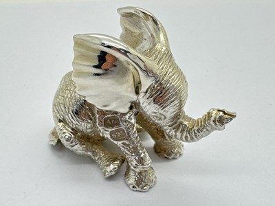 Lot 117 - A Modern Miniature Baby Elephant,...