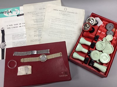Lot 266 - Omega; UNICOC TOOLS, in original red Omega box...