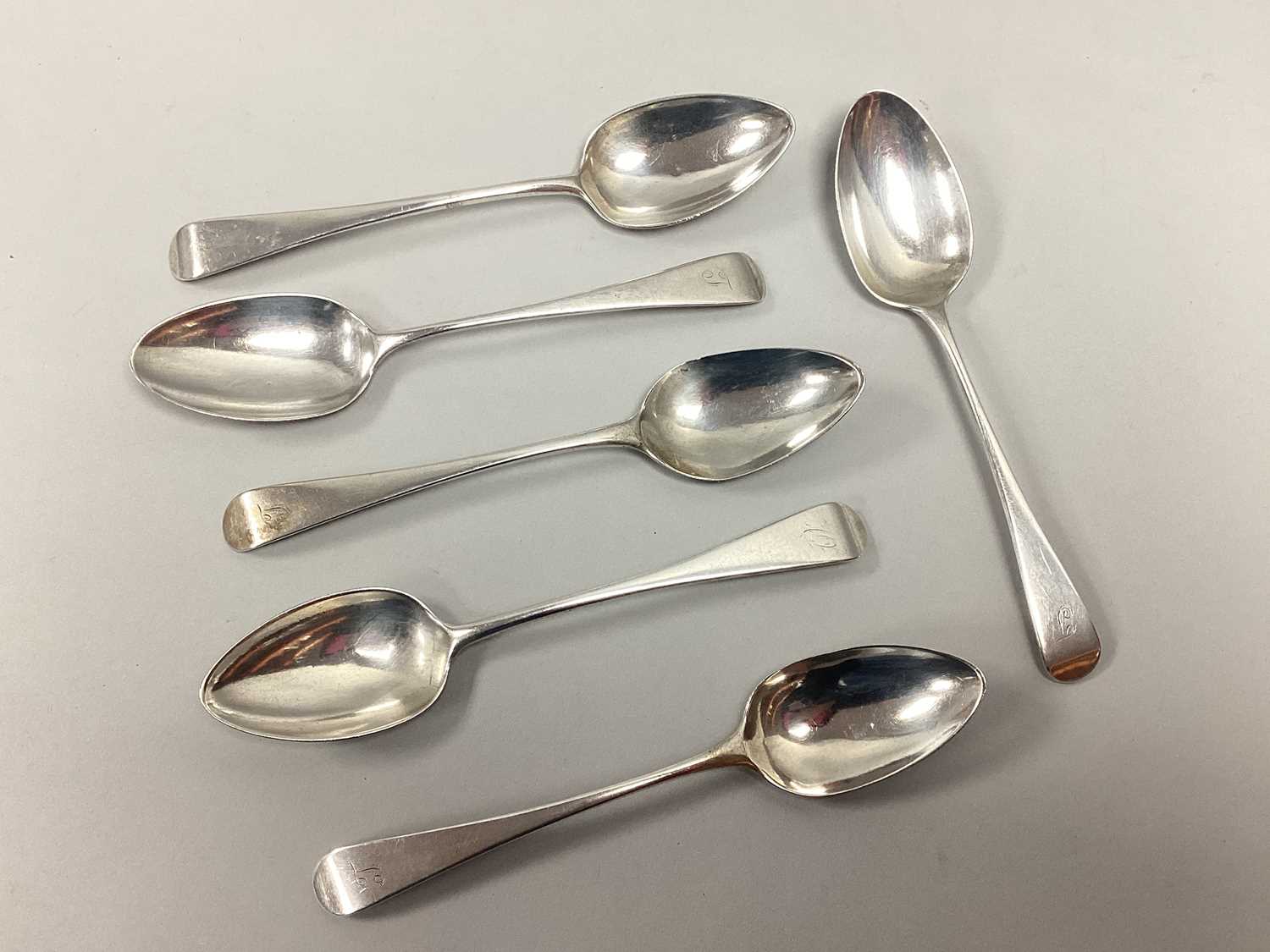 Lot 75 - A Matched Set of Four XIX Century Hallmarked...