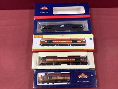 Lot 666 - Three 'OO' Gauge/4mm Boxed Diesel Locomotives,...