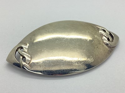 Lot 195 - Liberty & Co; A Hallmarked Silver Brooch,...