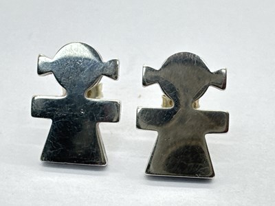 Lot 138 - Alessi; A Pair of Modern Girontondo Earrings,...