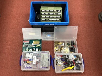 Lot 449 - Six "Multi Drawer and Compartment" Plastic...