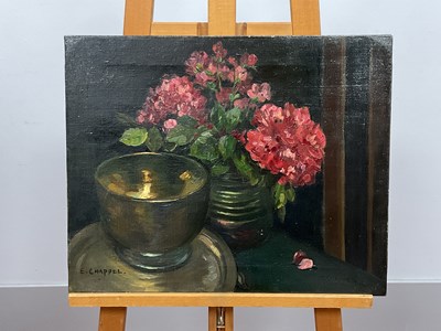 Lot 1119 - E. CHAPPEL (Early XX Century) 
Still Life,...