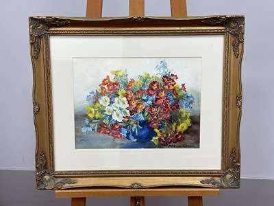 Lot 1145 - MARION BROOM (1878-1962) *ARR Flowers in a...