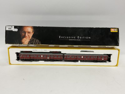 Lot 858 - A boxed Brawa HO scale ET65 two- car electric...