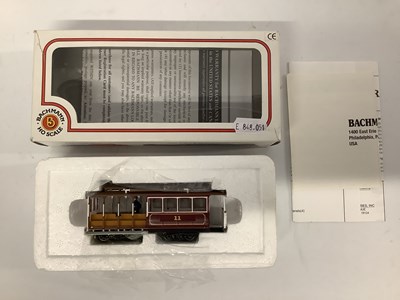 Lot 876 - A boxed Bachmann HO scale San Francisco cable...