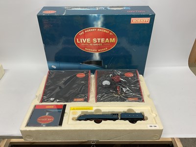 Lot 838 - A boxed Hornby OO gauge live-steam A4...