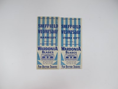 Lot 742 - Sheffield Wednesday 1945-6 Home Programmes, v....