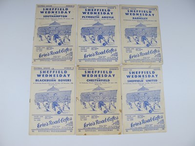 Lot 757 - Sheffield Wednesday 1948-9 Home Programmes, v....