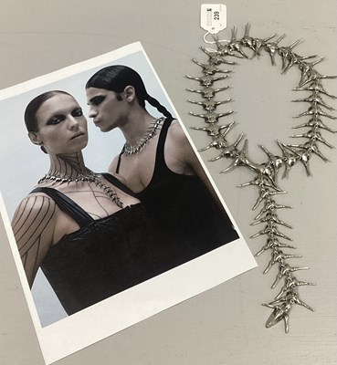 Lot 239 - Costume Therapy; 'Centipede Monster Neckpiece'...