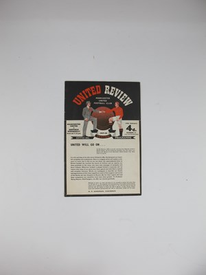 Lot 744 - Munich 58 - Manchester United v. Sheffield...