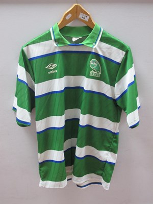 Lot 439 - Sheffield Wednesday Umbro Away Shirt Green &...