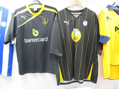 Lot 456 - Sheffield Wednesday Black Away Shirts, by Puma,...