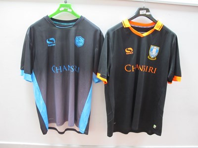 Lot 452 - Sheffield Wednesday Sondico Black Away Shirts,...