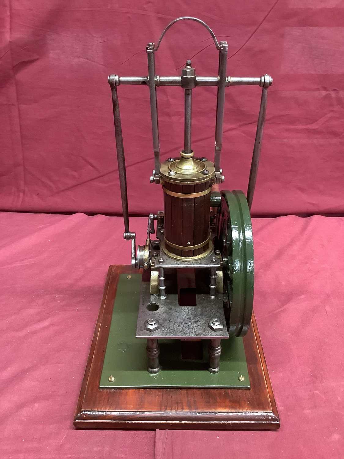 Lot 942 - A Table Top Live Steam Vertical Reversing