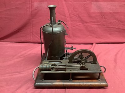 Lot 935 - A Victorian Style Live Steam Horizontal Mill...