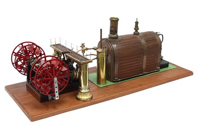 Lot 929 - A Model Steam "Paddle Boat" Reversing Live...