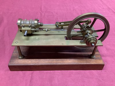 Lot 919 - A Small Victorian Engineered Horizontal Single...