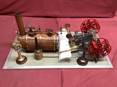 Lot 926 - A Large "E.T. Wesbury" Live Steam "Paddle...