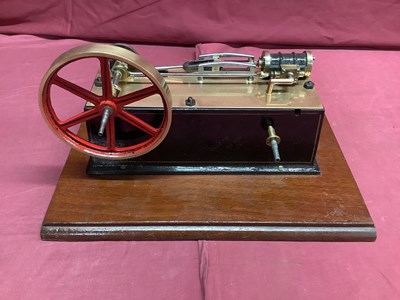 Lot 945 - A Victorian Style Horizontal Live Steam Ex...