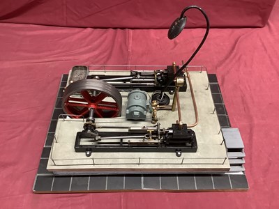 Lot 937 - A Stuart Models Twin Victoria Live Steam...