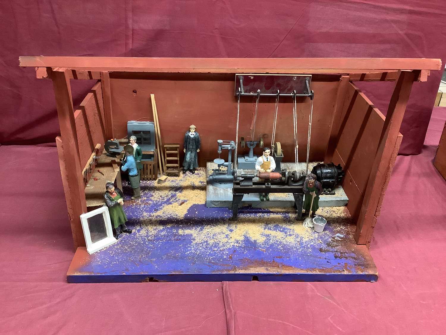 Lot 927 - A Scratch Built Live Steam Working Model of