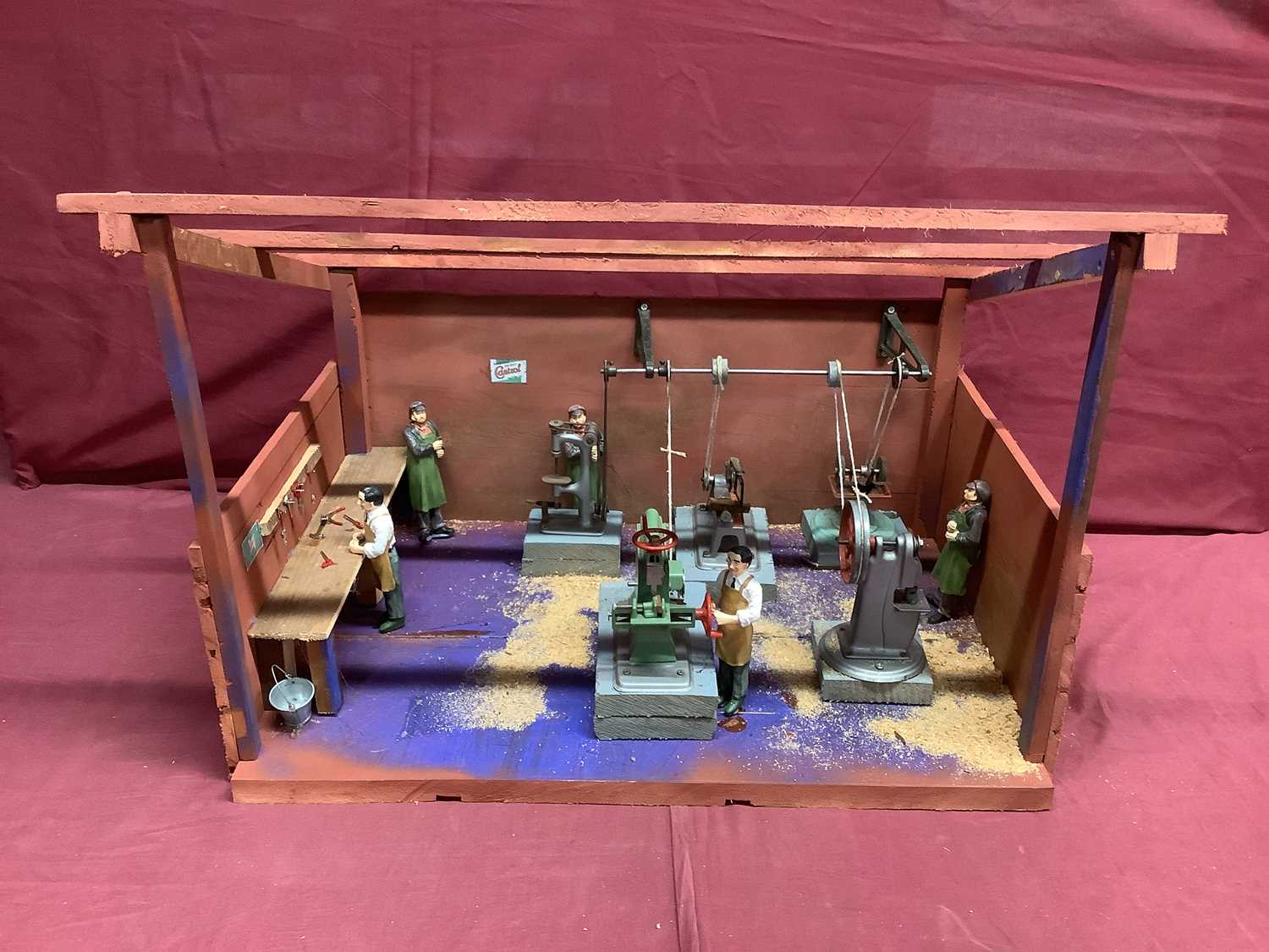 Lot 928 - A Scratch Built Live Steam Working Model of