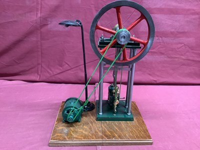 Lot 943 - A Stuart Live Steam Vertical Mill Engine,...