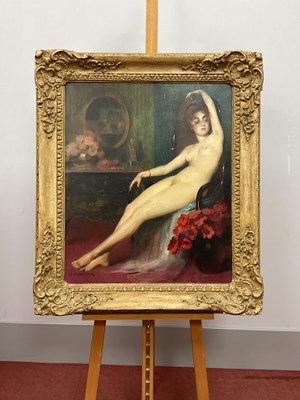 Lot 1125 - CHARLES JOSEPH WATELET (1867-1954) 
Female...