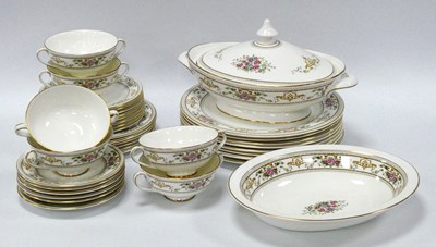 Lot 1021 - A Royal Doulton Porcelain Dinner Service, in...