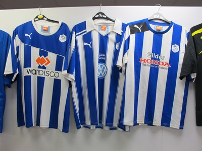 Lot 455 - Sheffield Wednesday Puma Home Shirts, one with...