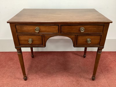 Lot 1464 - An Early XIX Century Regency Mahogany Kneehole...