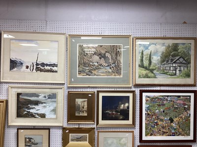Lot 1475 - H.Leslie Adamson 'Composition Seashore',...