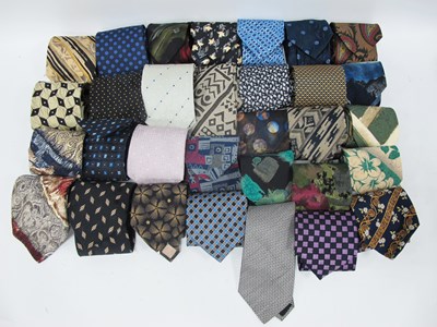 Lot 1328 - Thirty-One Gents Designer Ties, mainly silk,...