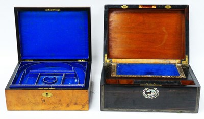 Lot 1186 - A Mid XIX Century Coromandel Writing Box, with...