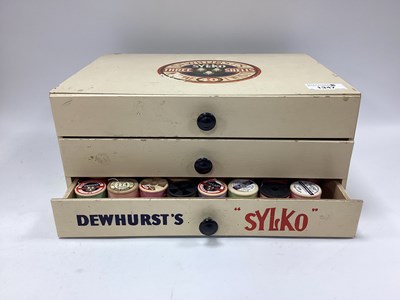 Lot 1347 - Dewhurst's 'Three Shells' Three-Drawer Chest,...