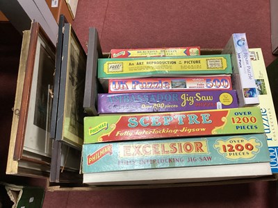 Lot 1091 - Card Jigsaws - Excelsior, Sceptre, Ambassador,...