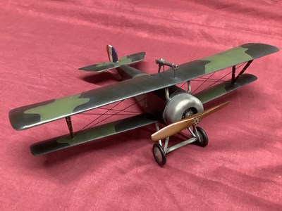 Lot 854 - A Thomas Gunn Nieuport II Aircraft Model....