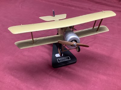 Lot 853 - A Thomas Gunn Miniatures Bristol Scout C...