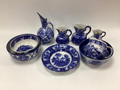 Lot 1242 - Jenny Lind, Minton and one other Blue & White...