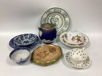 Lot 1024 - Oriental Blue & White Ceramic Bowl, 15.5cm...