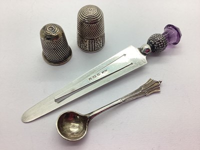 Lot 41 - Adie & Lovekin Ltd; A Hallmarked Silver...